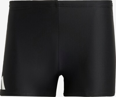 ADIDAS PERFORMANCE Sportbadehose 'Solid' in schwarz / weiß, Produktansicht