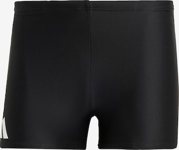 ADIDAS PERFORMANCE Athletic Swim Trunks 'Solid ' in Black: front