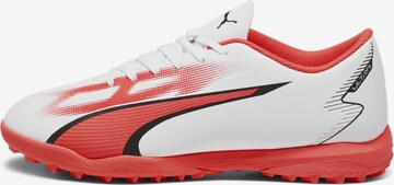 PUMA Soccer Cleats 'ULTRA PLAY' in White: front