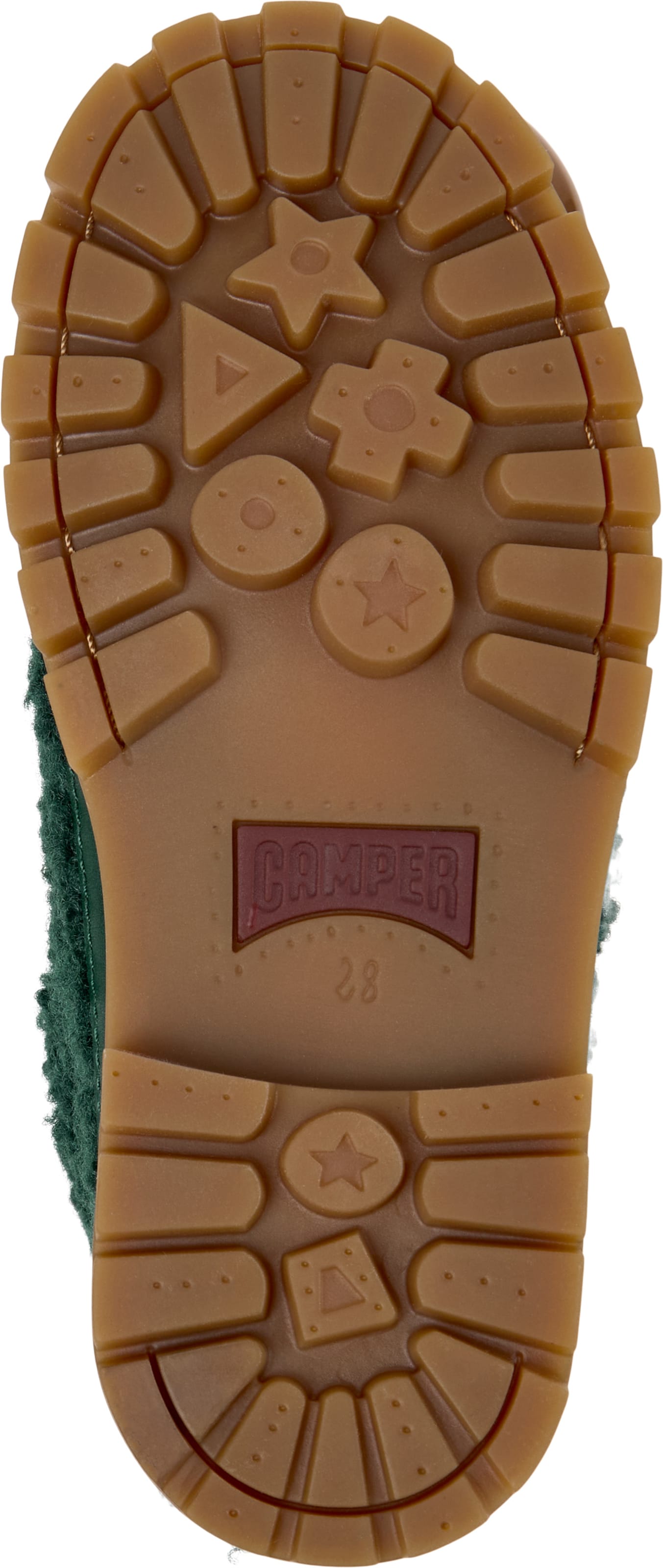 CAMPER Lage schoen 'Dy Bobo Choses' in Groen