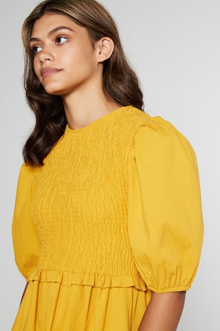 Robe Aligne en jaune