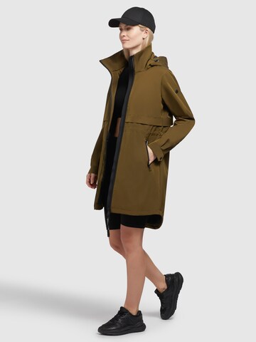 khujo Between-Seasons Coat 'Ariana3' in Green