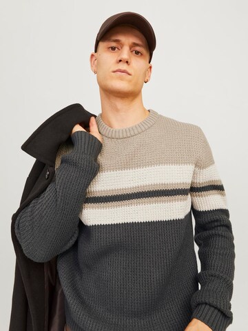 Pullover 'JJSander' di JACK & JONES in grigio