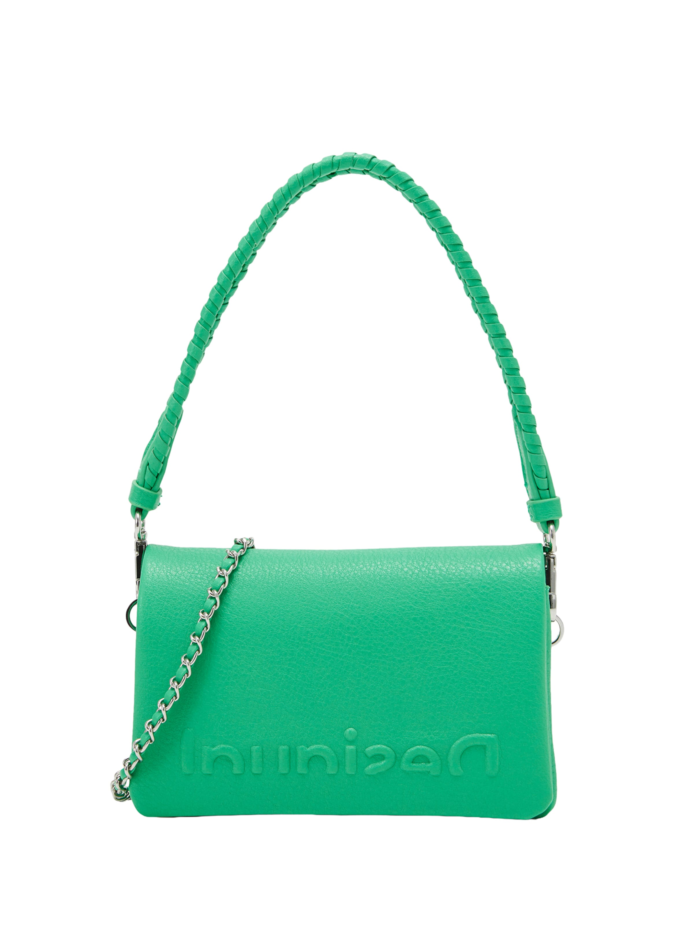 Borsa a mano 'Dortmund' di Desigual in verde: frontale