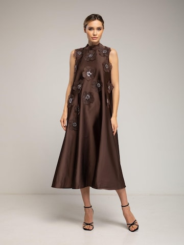 Tantra Evening dress in Brown