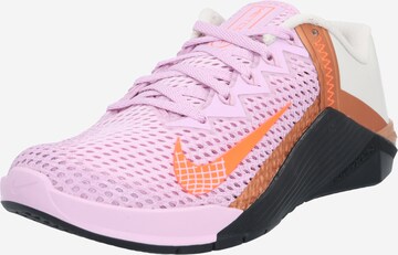 NIKE Спортни обувки 'Metcon 6' в розово: отпред