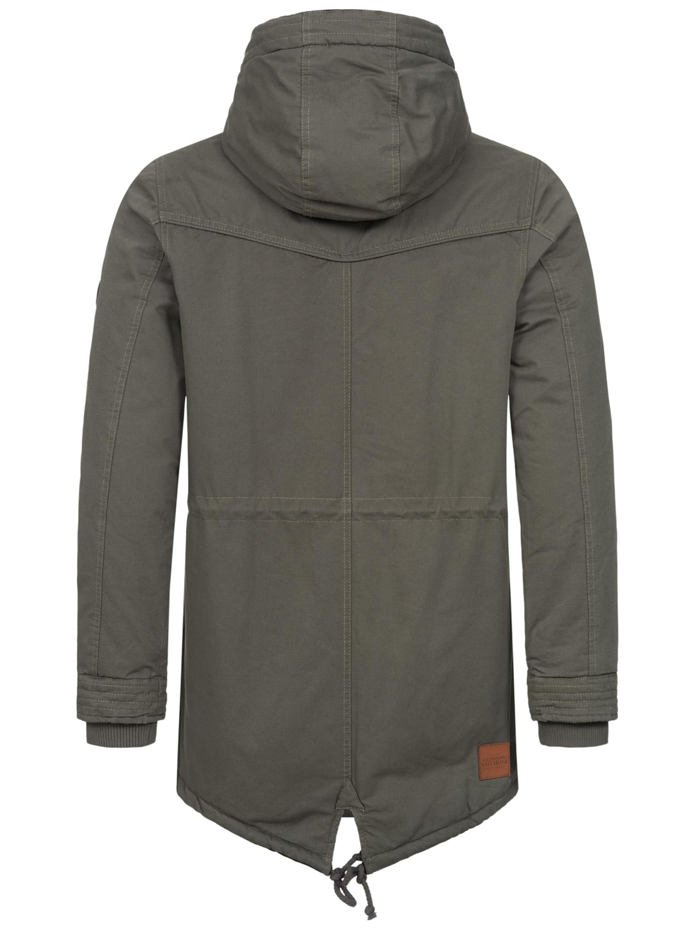 Alessandro Salvarini Winter parka in Grey