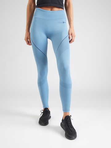 UNDER ARMOUR Skinny Sportnadrágok 'Vanish' - kék: elől