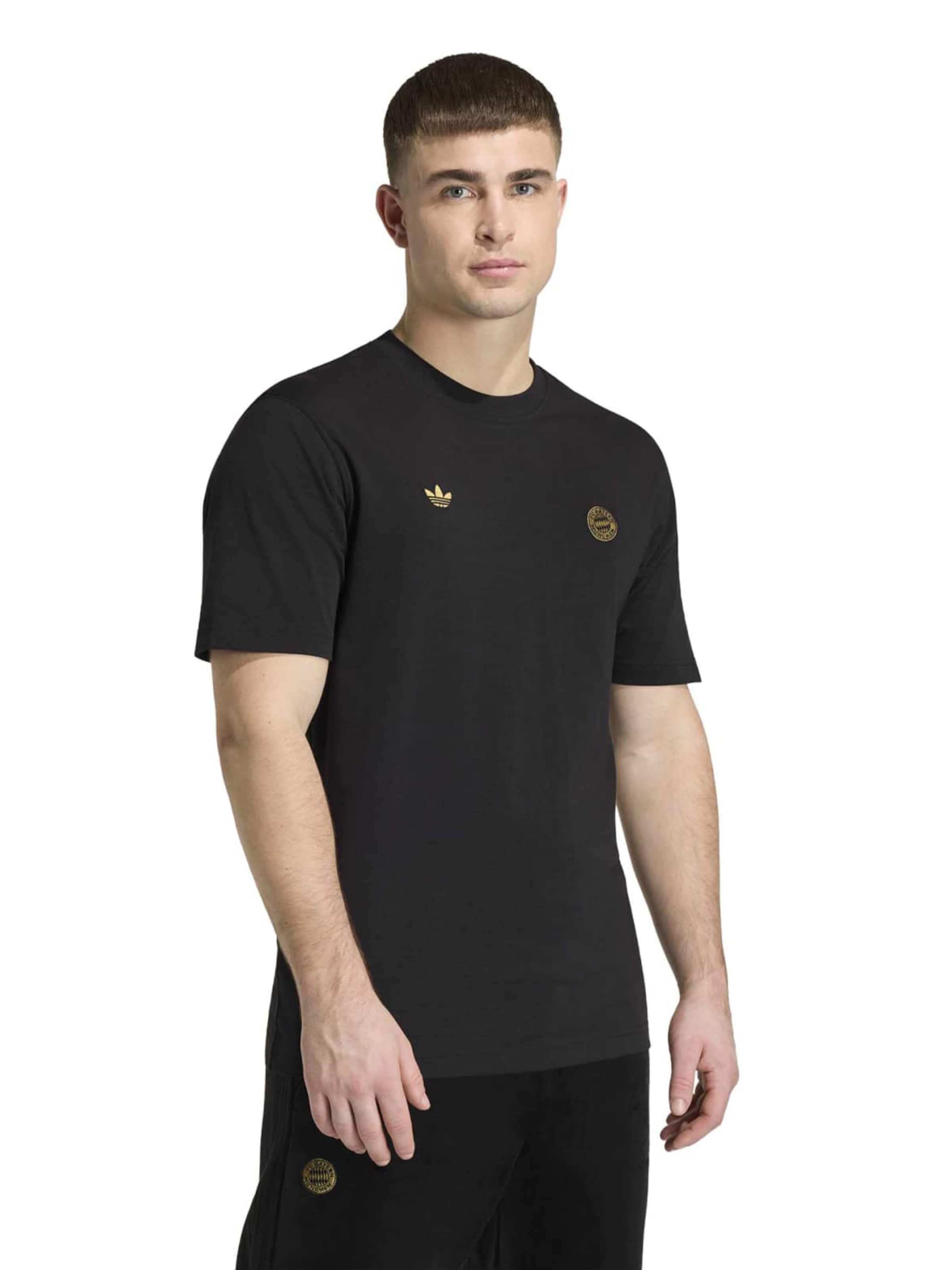 ADIDAS PERFORMANCE Performance shirt 'FC Bayern München' in Black: front