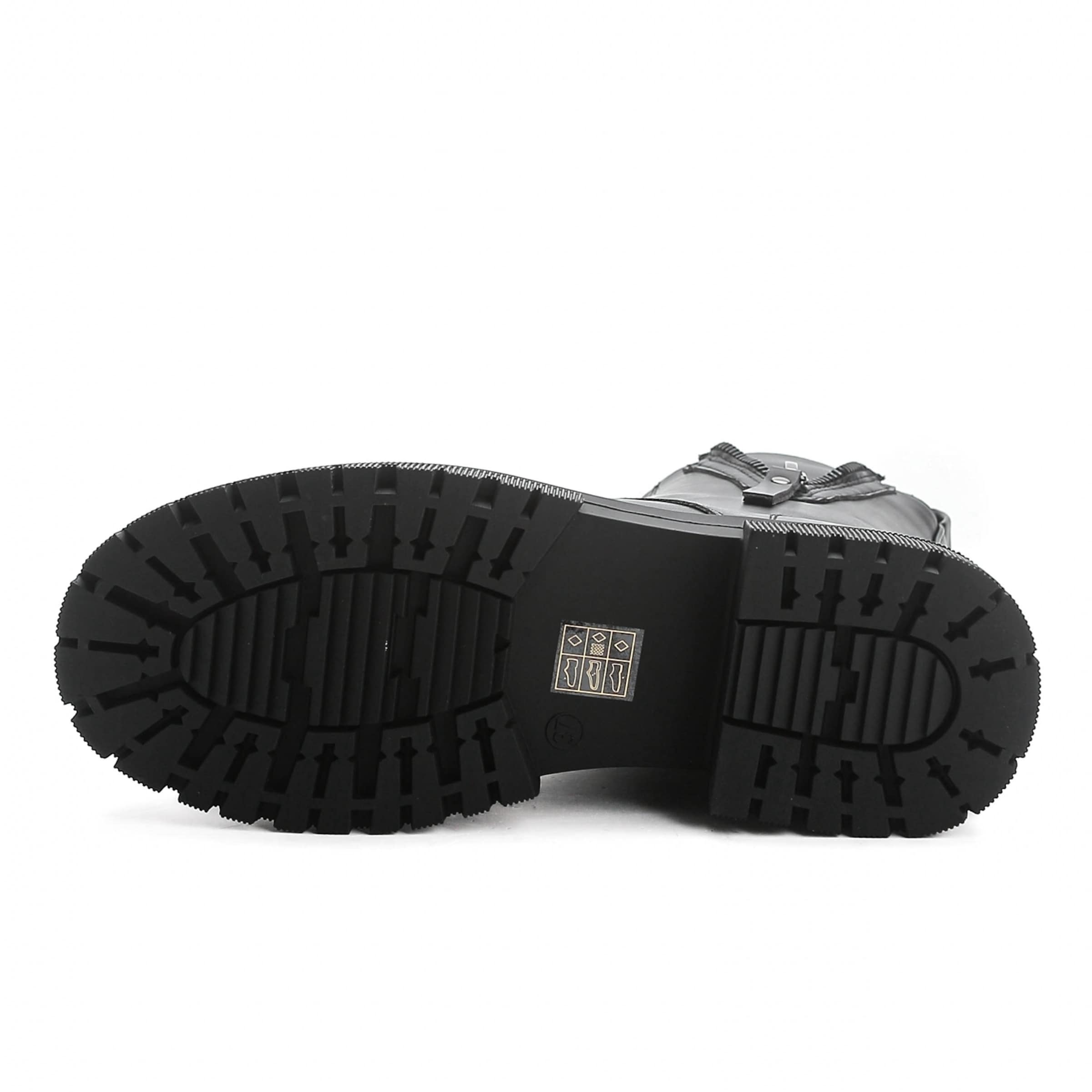 Elara Schnürstiefelette in Schwarz