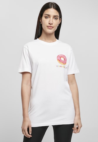 Merchcode T-Shirt 'Ring On It' in Weiß: predná strana