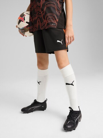 PUMA - regular Pantalón deportivo 'Individual Liga' en negro: frente