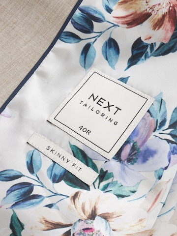 Next Slim fit Colbert 'Motion' in Grijs