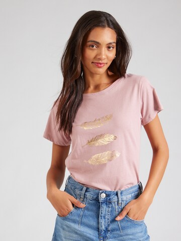 T-shirt 'Joanna' ABOUT YOU en rose : devant