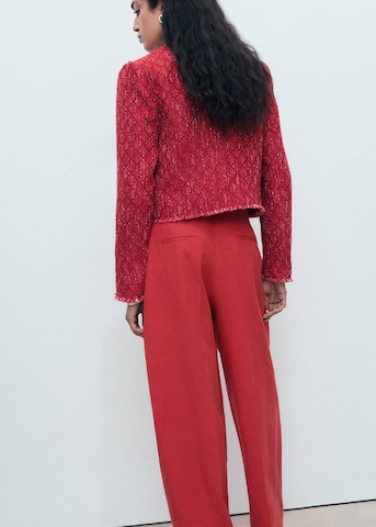 MANGO Übergangsjacke 'Rosso' in Rot