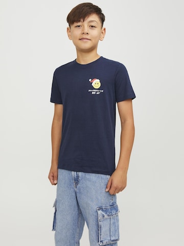 Jack & Jones Junior Shirt in Blauw: voorkant