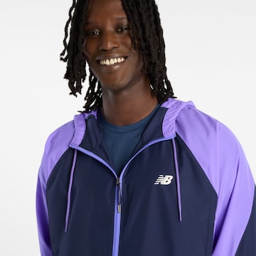 new balance - Casaco de treino em moletão 'Athletics' em azul