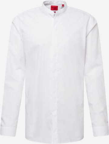 HUGO - Camisa 'Enrique' em branco: frente