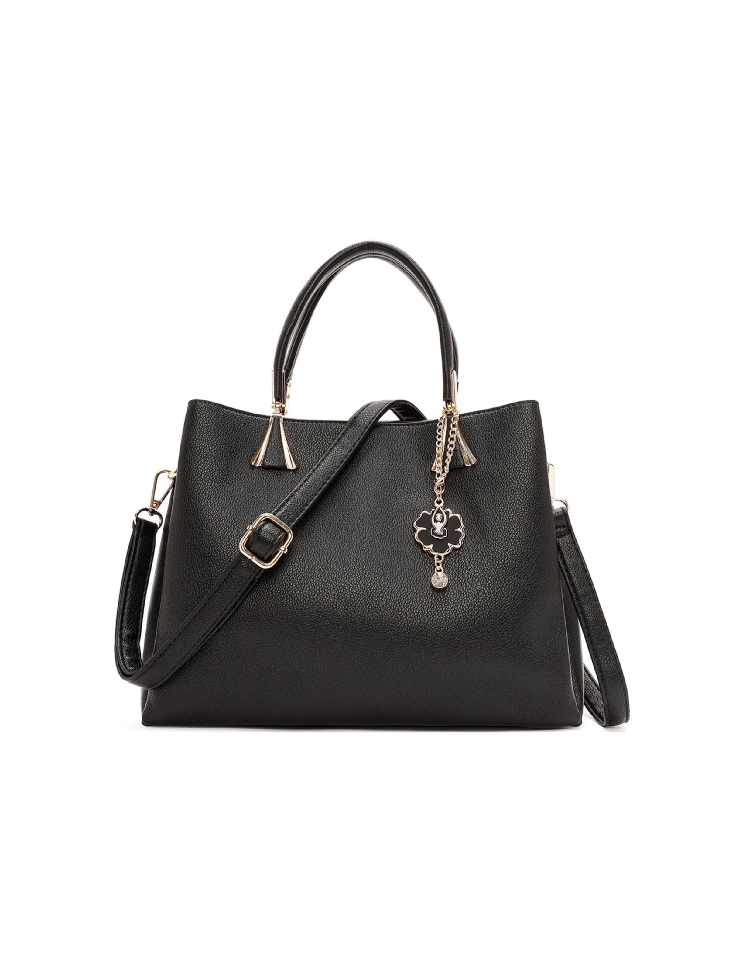Derimod Handbag in Black: front
