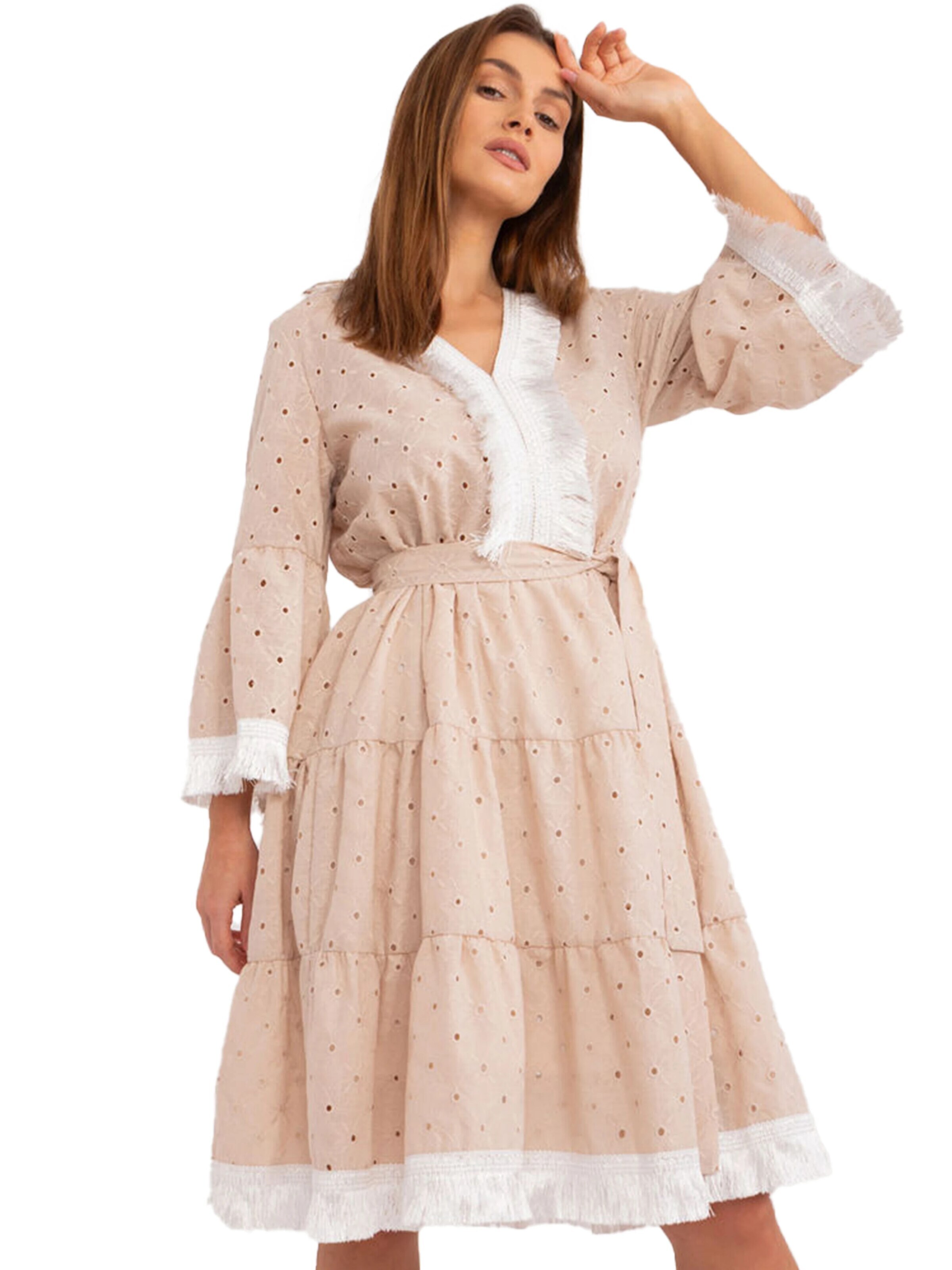 amorubi.com Dress 'Dress 195796' in Beige: front