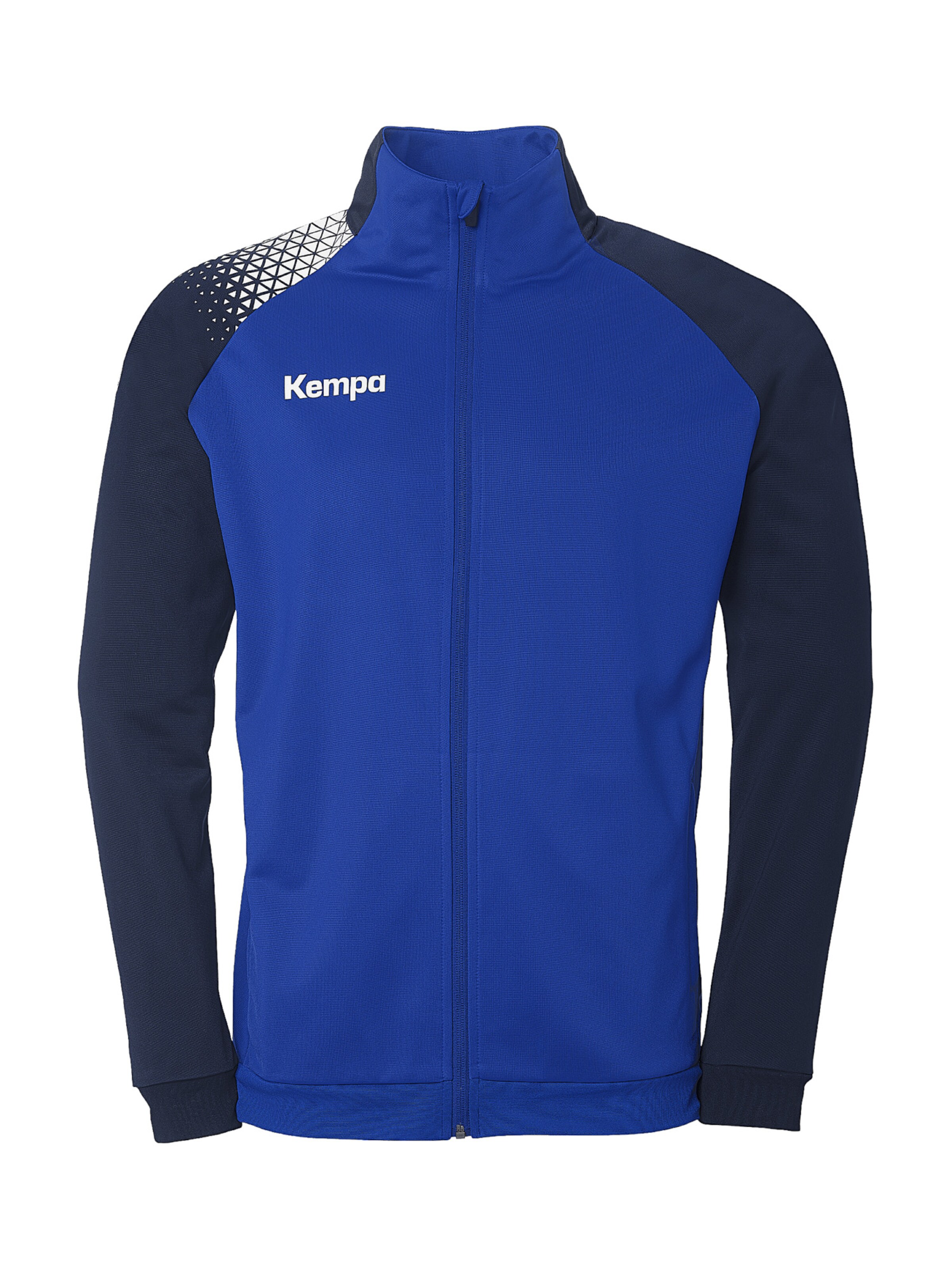 KEMPA Trainingsjacke 'Ambition 28' in Blau: Vorderseite