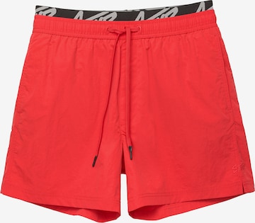 Pull&Bear Uimashortsit värissä punainen: etupuoli
