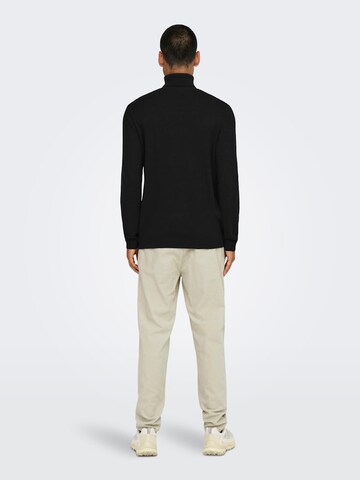 Only & Sons Trui 'ONSLOUI' in Zwart