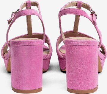 Sandales à lanières LLOYD en rose
