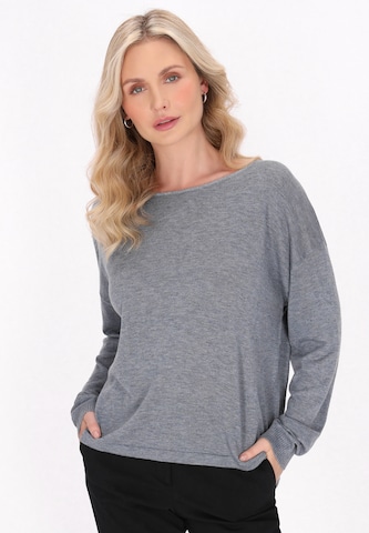 usha BLACK LABEL Sweater in Grey: front