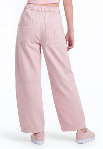 MYMO Baggy Trousers in Pink
