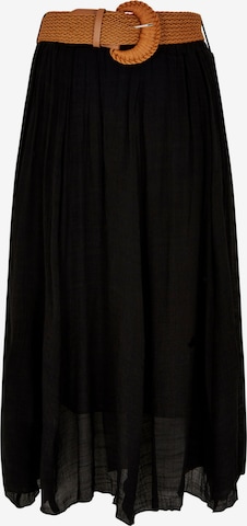 Apricot Skirt in Black: front