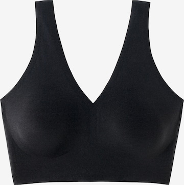 SCHIESSER Bra ' Padded - Invisible Soft ' in Black: front