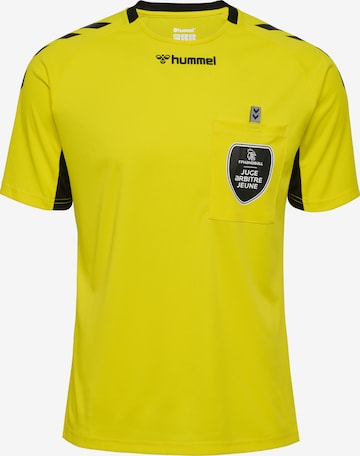 Hummel Functioneel shirt in Geel: voorkant