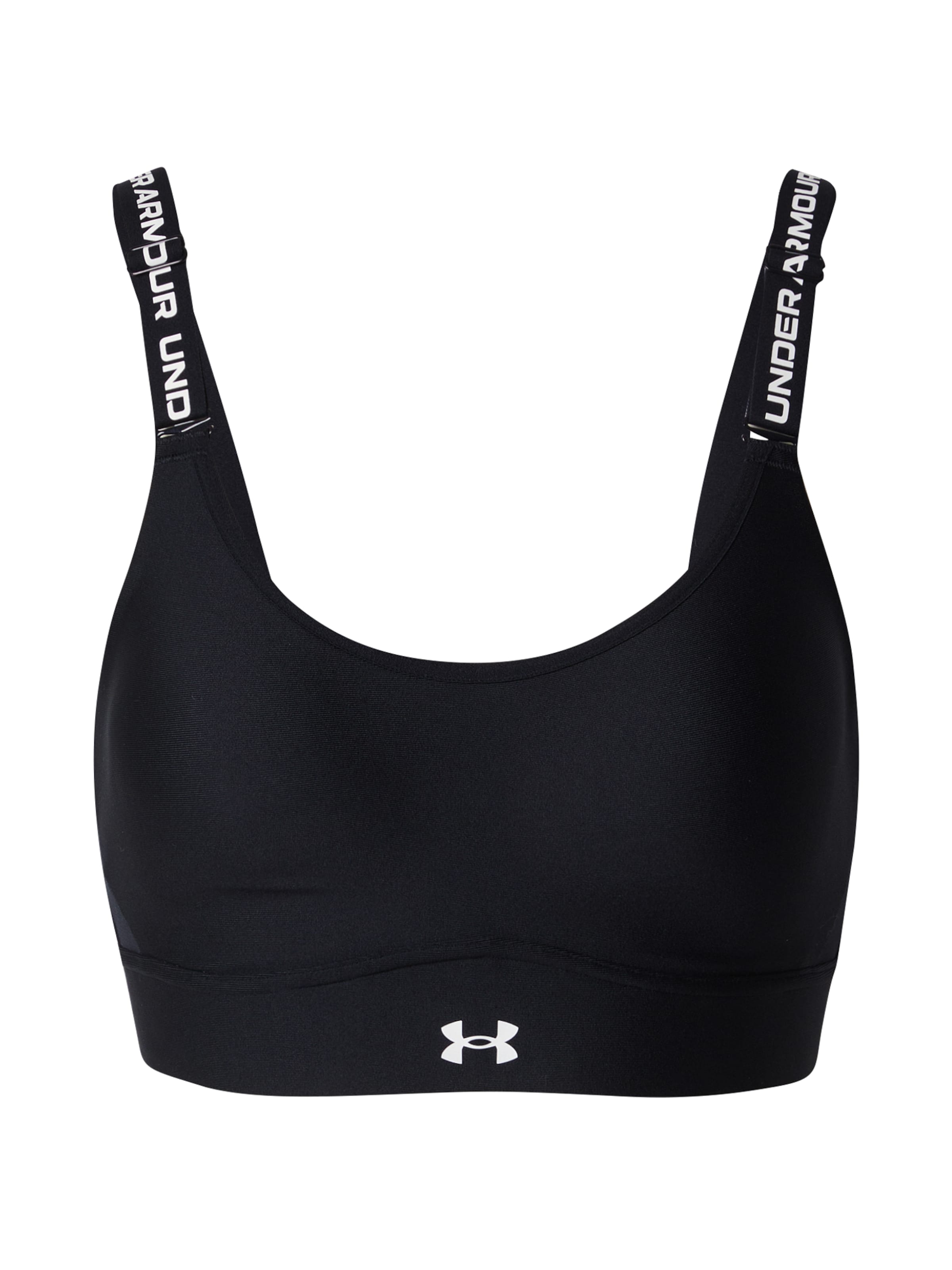 Bustieră Sutien sport 'Infinity 2.0' de la UNDER ARMOUR pe negru: față