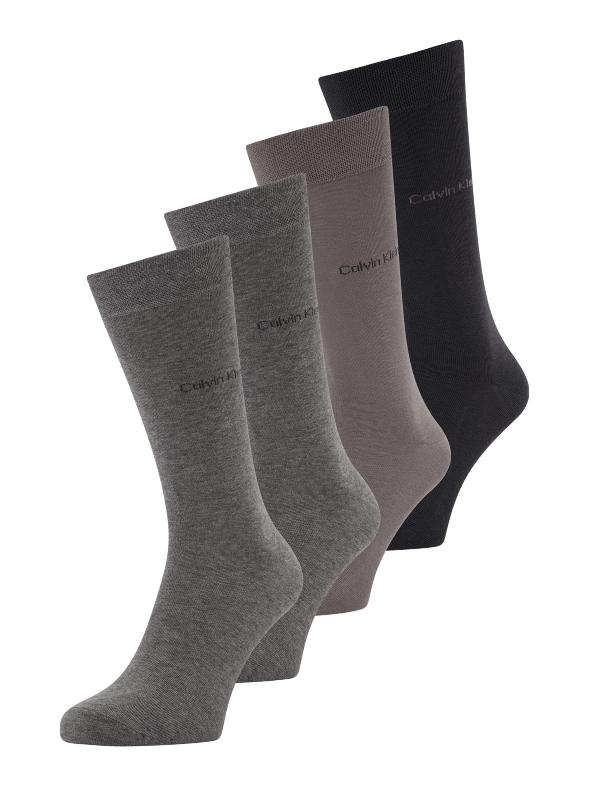 Calvin Klein Underwear Socks 'CLASSIC' in Grey: front