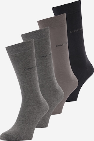 Calvin Klein Underwear Ponožky 'CLASSIC' – šedá: přední strana