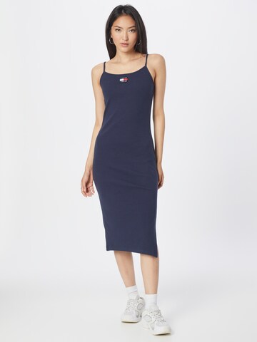 Tommy Jeans - Vestido en azul: frente