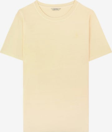 T-Shirt Scalpers en jaune : devant