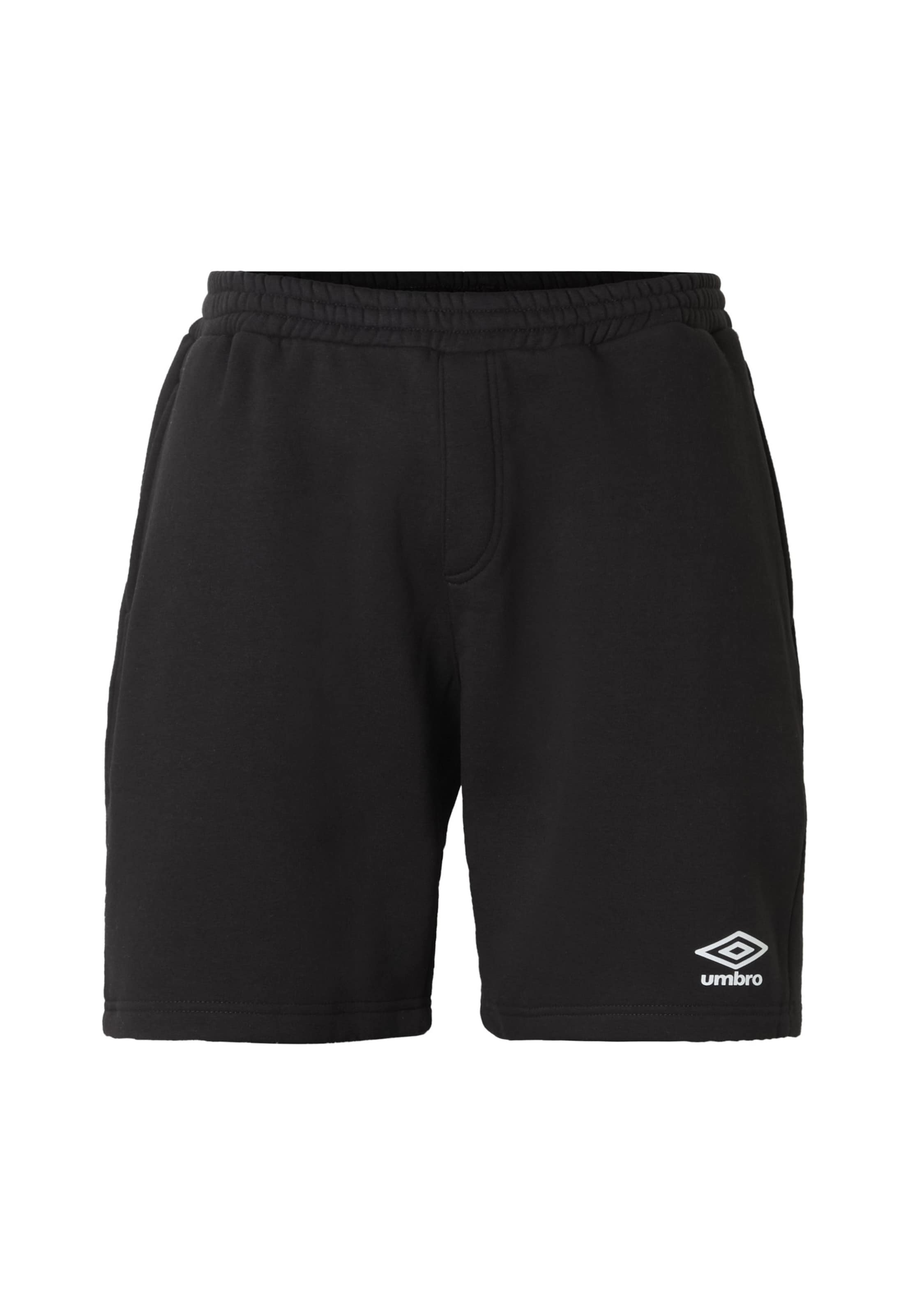 UMBRO Regular Sporthose in Schwarz: Vorderseite