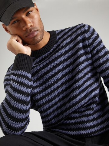 JACK & JONES Pullover 'JOREATON' in Schwarz