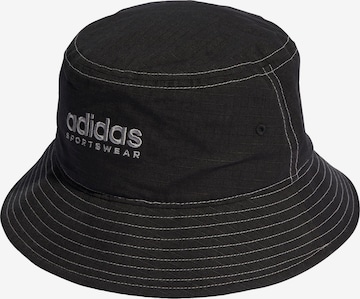 ADIDAS SPORTSWEAR Sports Hat in Black: front