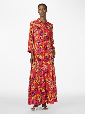 YAS Kleid 'SAVANNA' in Orange: Vorderseite