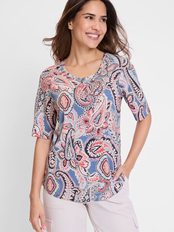 Olsen Shirt in Roze: voorkant