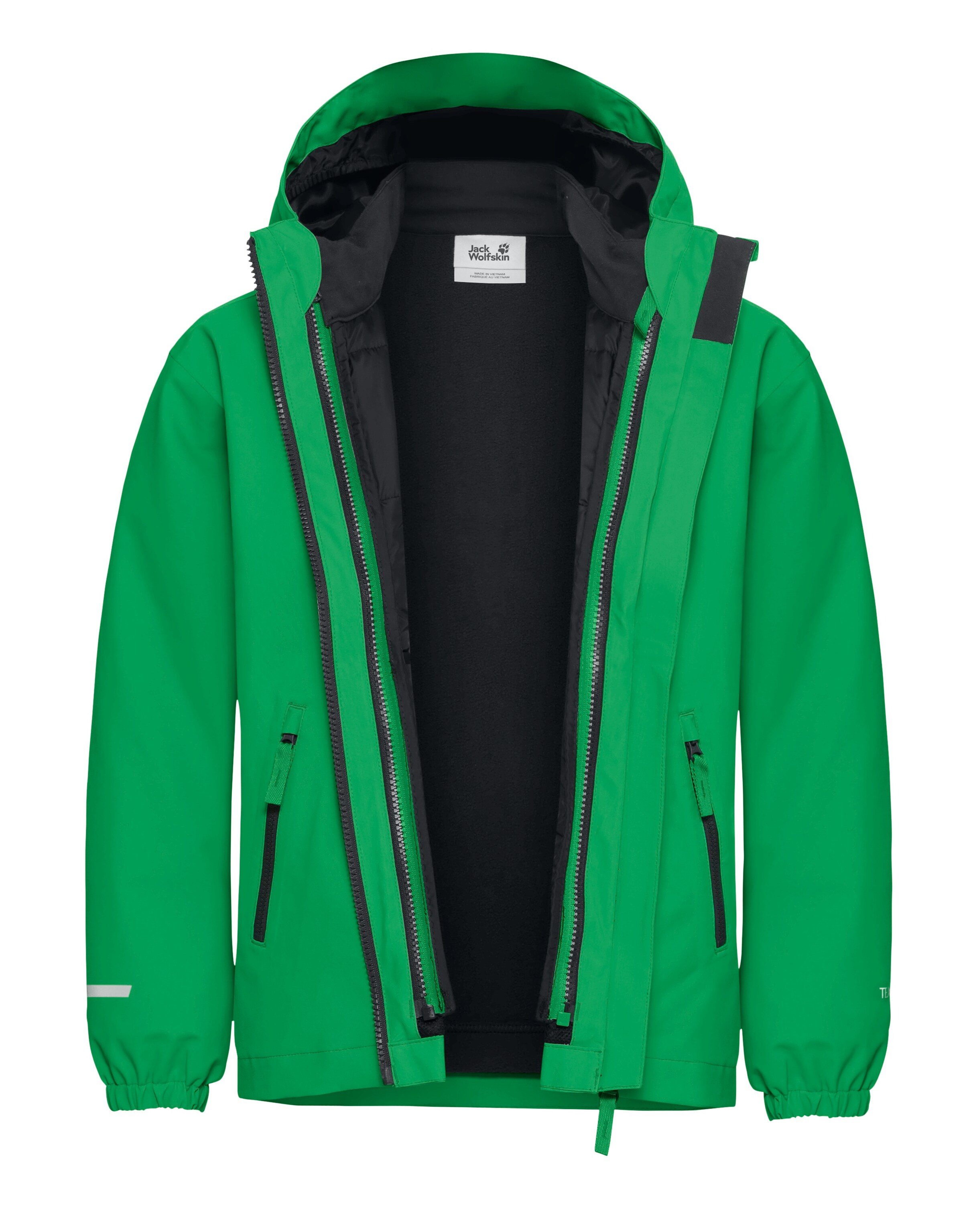 JACK WOLFSKIN Outdoorjacke in Grün