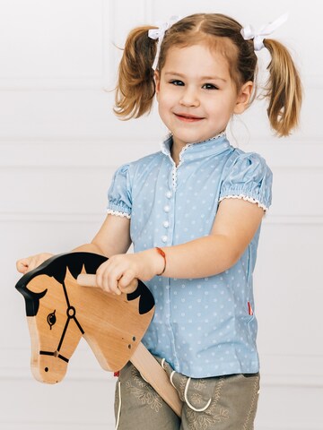 Mogo Shirt 'Madrisella'‌‌‌ in Blau