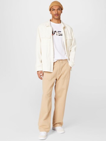 ABOUT YOU x Louis Darcis Regular Pants in Beige