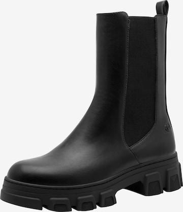 Tamaris Chelsea Boots in Schwarz: Vorderseite