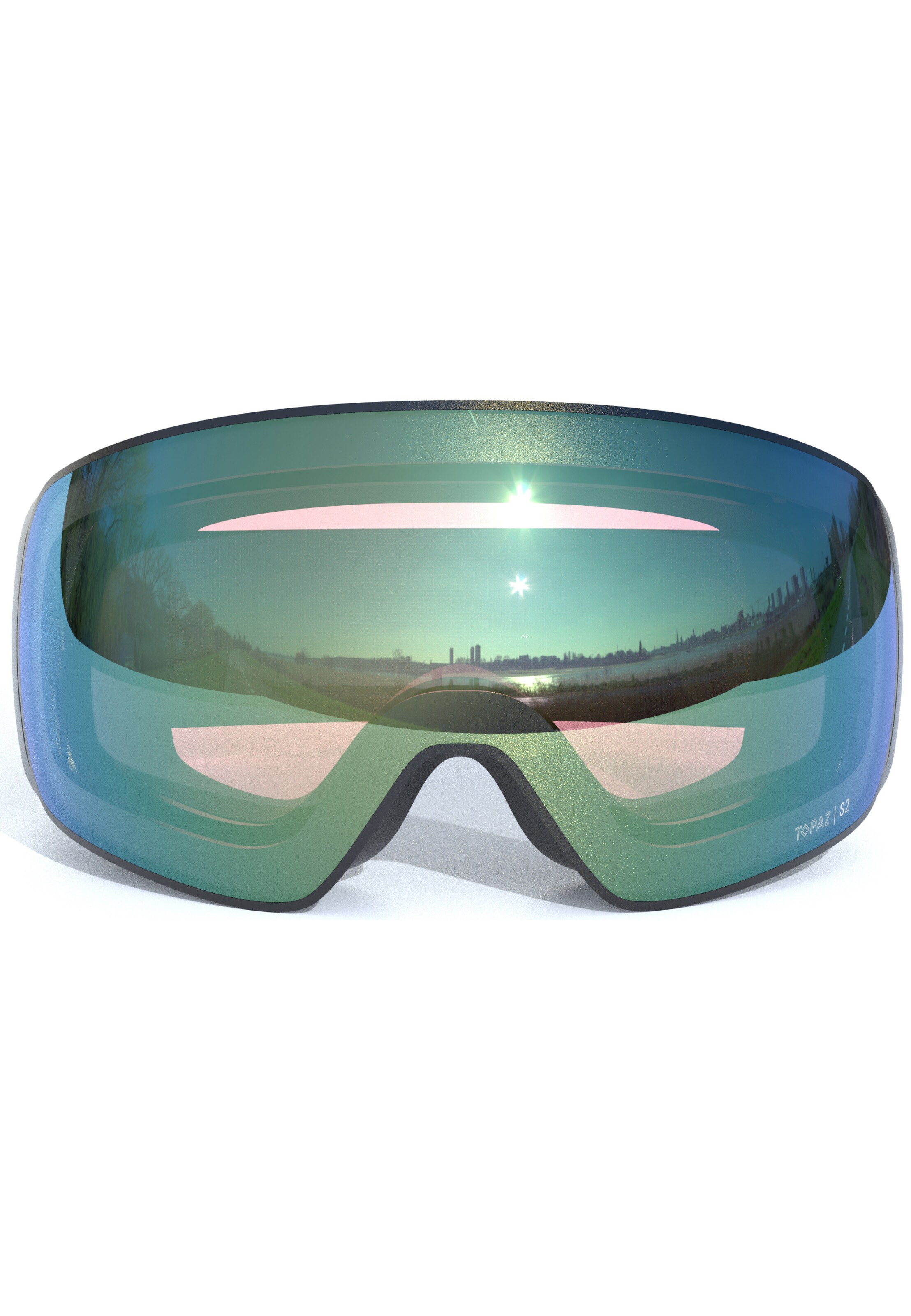 Whistler Sportbril 'Morzine Topaz V' in Zwart