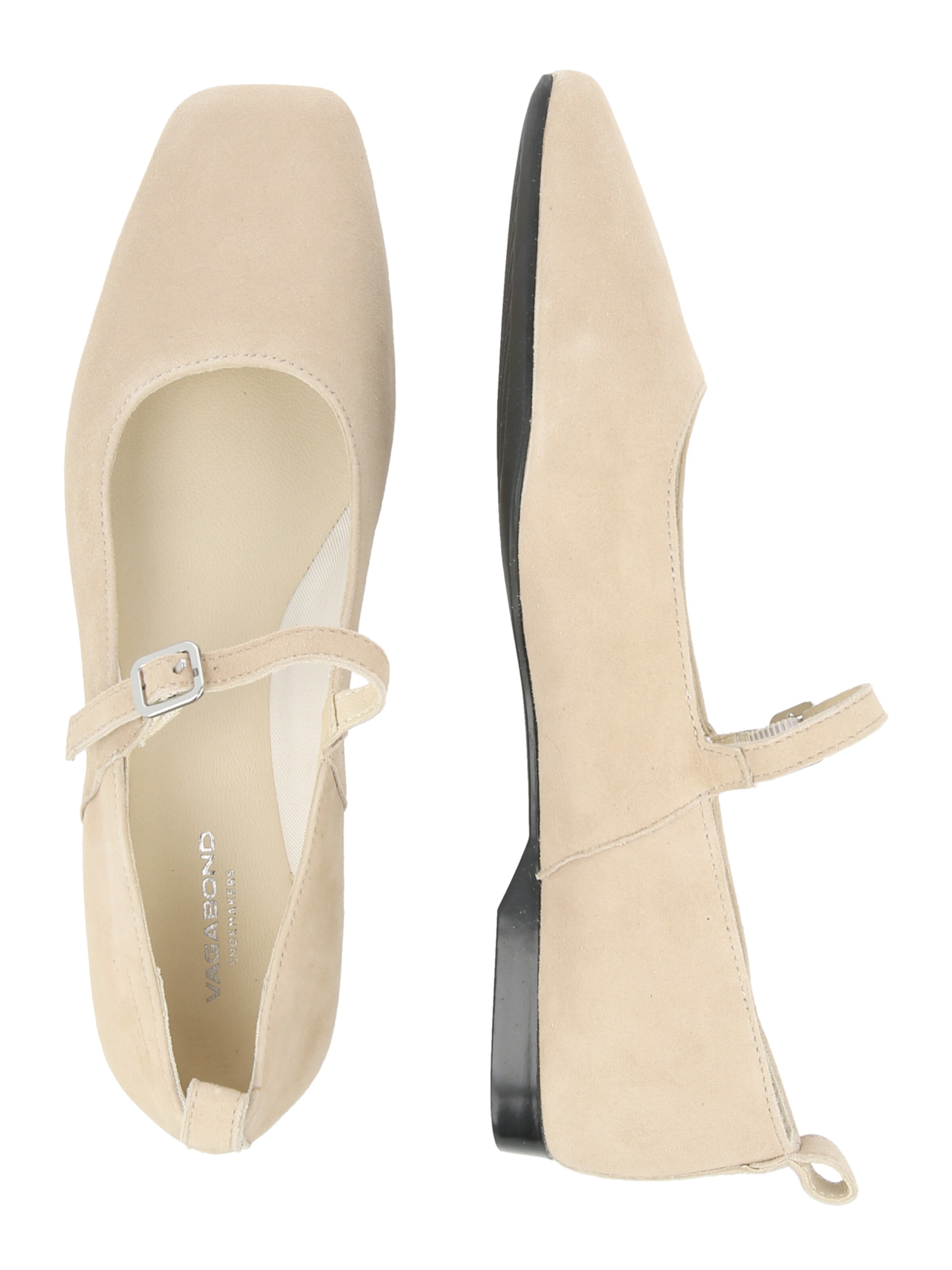Ballerina con cinturino 'DELIA' di VAGABOND SHOEMAKERS in beige