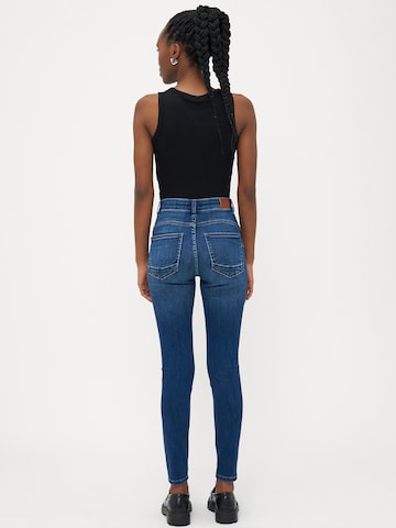 Only Petite Skinny Jeans 'ONLLULU' in Blauw